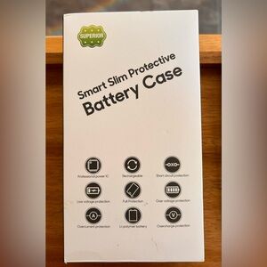 Superior Smart Slim Protective Battery Case for iPhone SE 2nd & 3rd Gen.